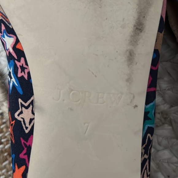 J.Crew Collection Star print Mary Jane’s size 7 - Picture 6 of 6